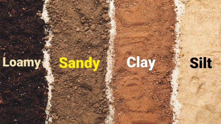 مقایسه انواع خاک ها